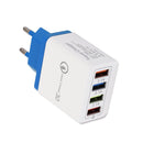 CHARGEUR USB QUICK CHARGE 3.0 ADAPTATEUR 4 PORTS