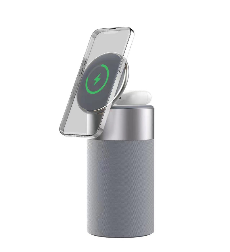 CHARGEUR SANS FIL MULTIFONCTION 3 EN 1 BLUETOOTH PORTABLE