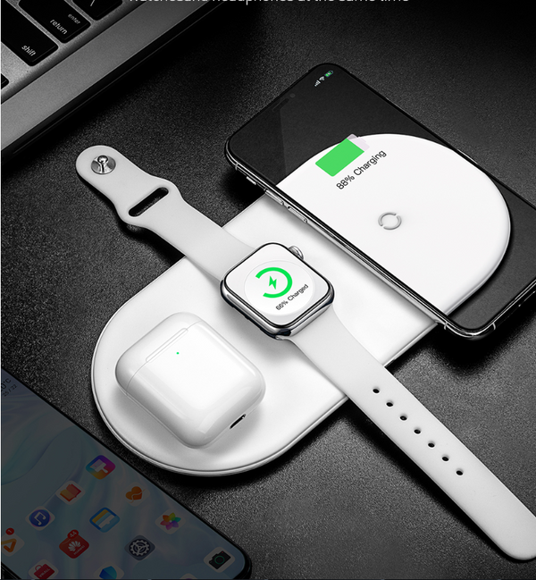 CHARGEMENT SANS FIL 3 EN 1 - PUNCH MOBI