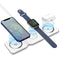 CHARGEUR SANS FIL MULTIFONCTION MOBI 3-EN-1 15W STAND