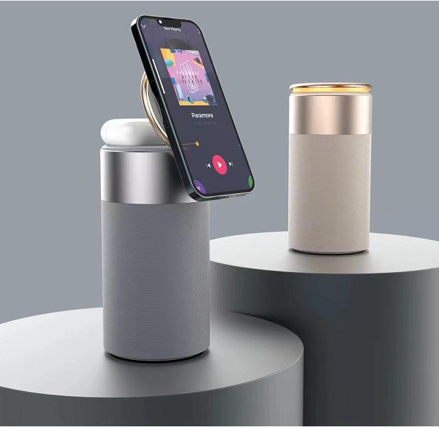 CHARGEUR SANS FIL MULTIFONCTION 3 EN 1 BLUETOOTH PORTABLE