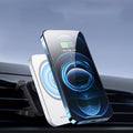 CHARGEUR DE VOITURE SANS FIL MAGNÉTIQUE 15W CAR AUTO - YICHENG